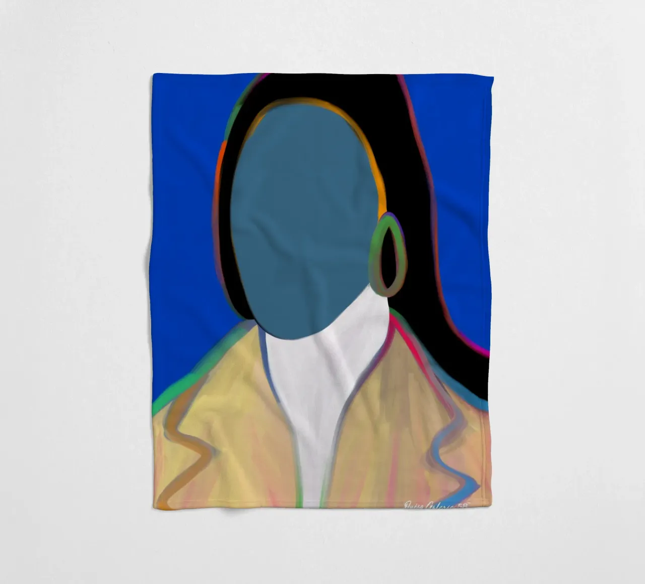 Color in Flux coperta in pile da Mike Leymi
