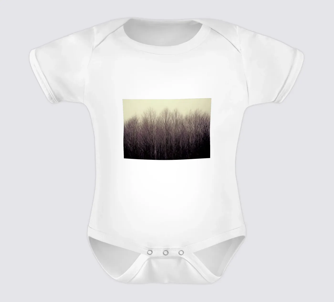 Forest Kurzarm Babybody von Robin Delean