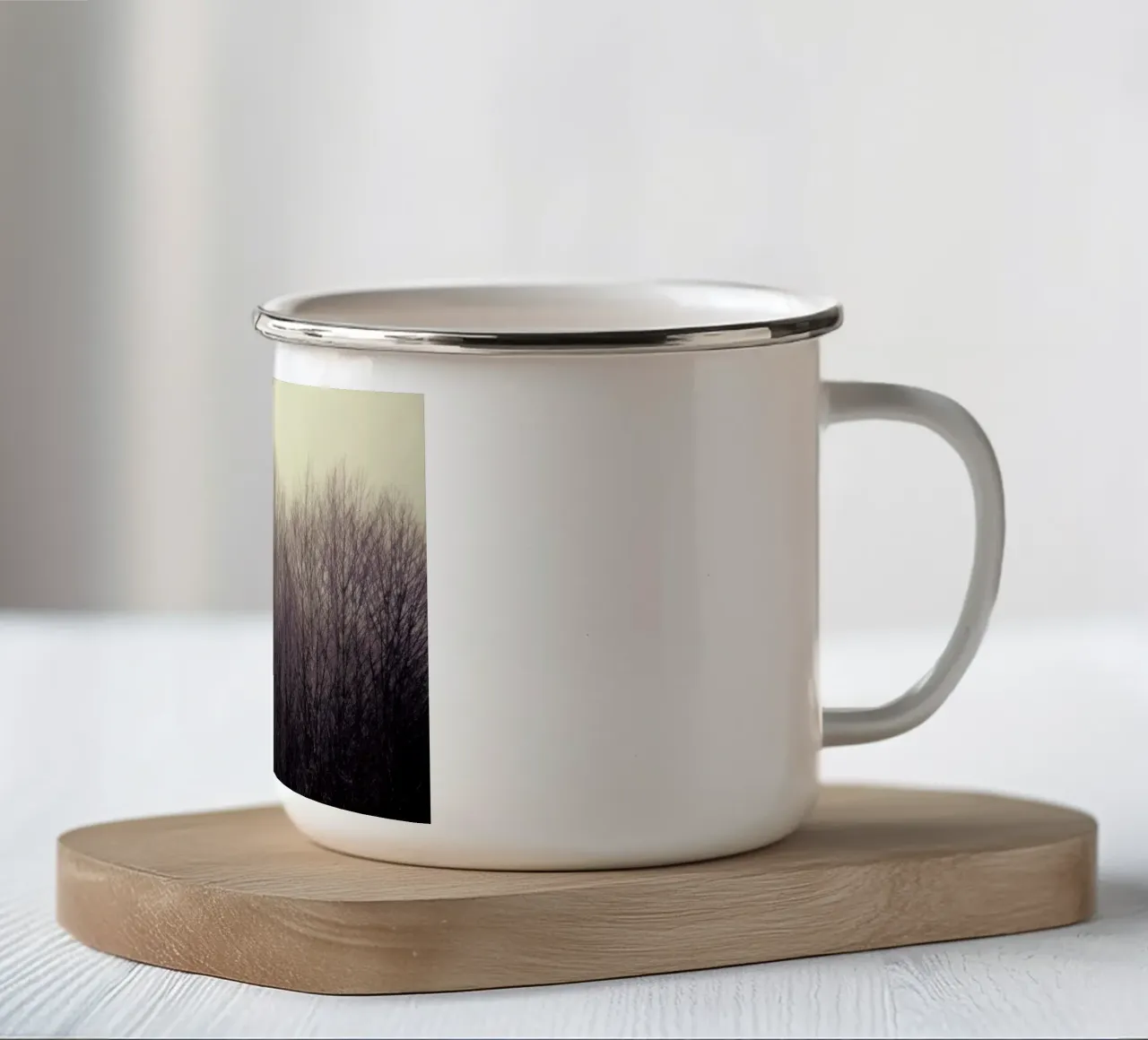Forest tazza in smalto da Robin Delean