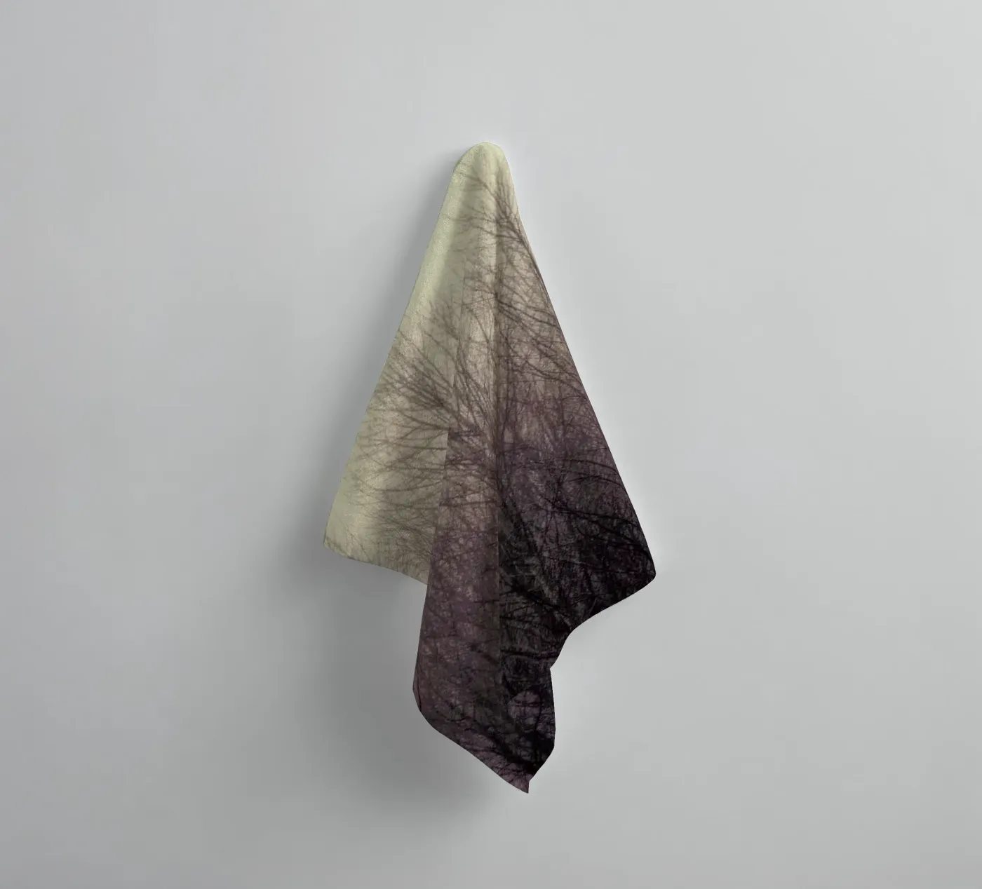Forest towel by Robin Delean