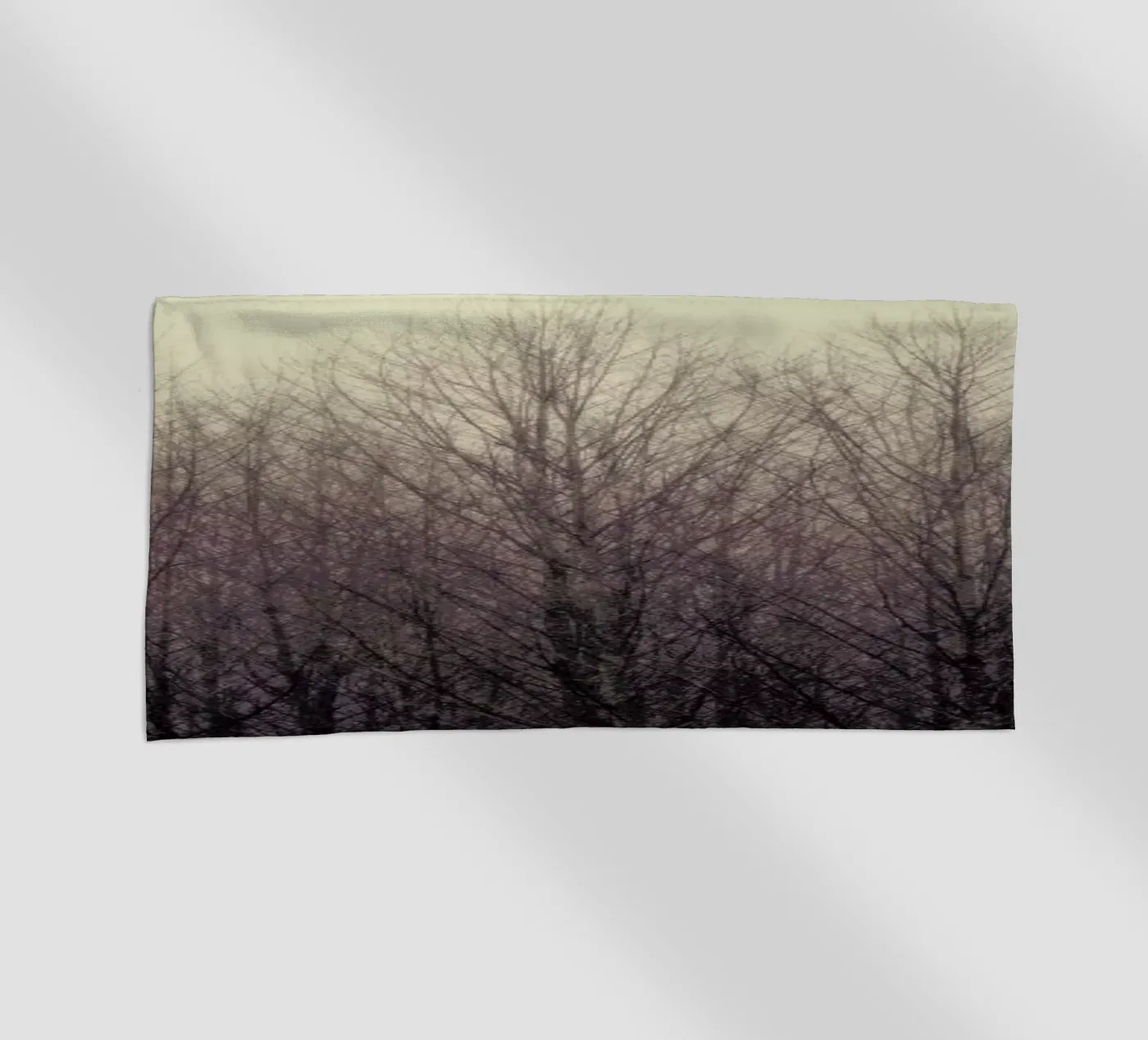 Forest beach towel by Robin Delean
