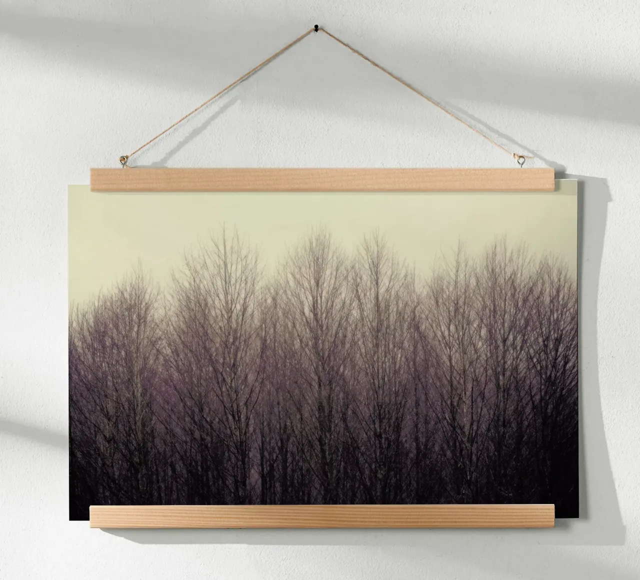 Forest poster con telaio in plastica da Robin Delean
