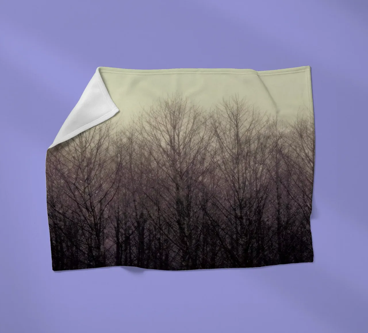 Forest Fleecedecke von Robin Delean