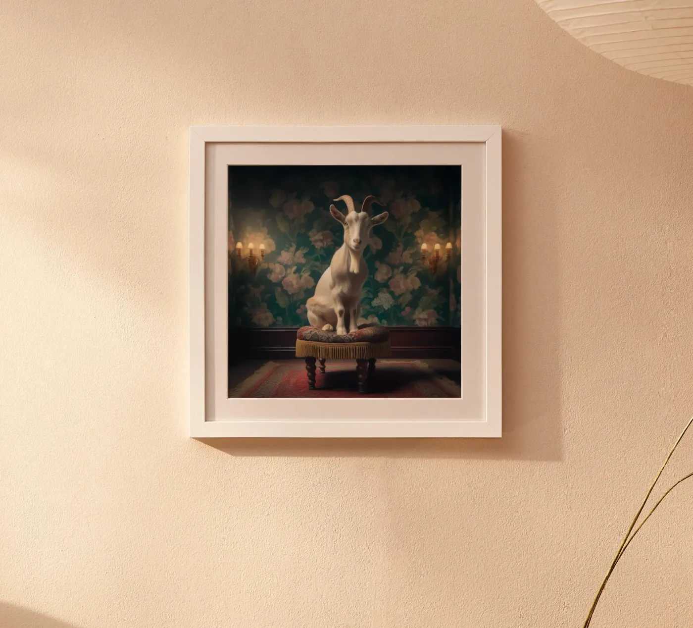 Goat poster by Animal Portraits