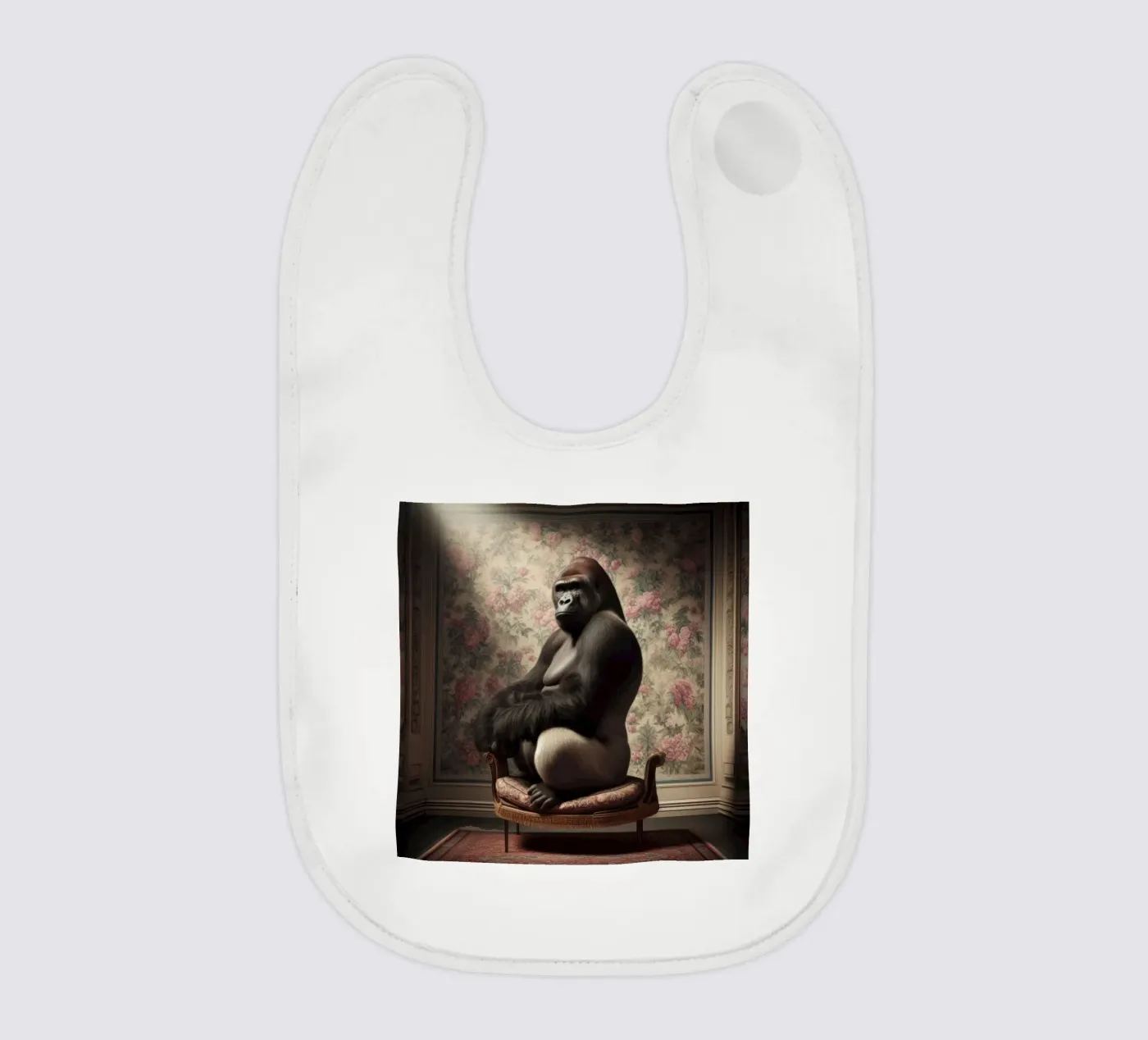 Gorilla Babylätzchen von Animal Portraits