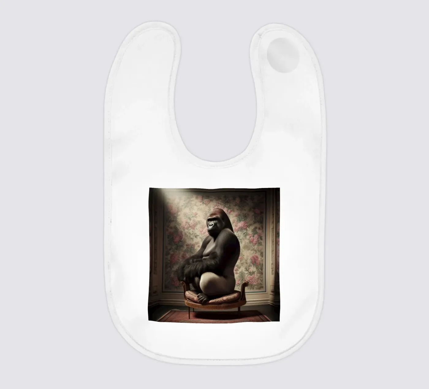 Gorilla Babylätzchen von Animal Portraits