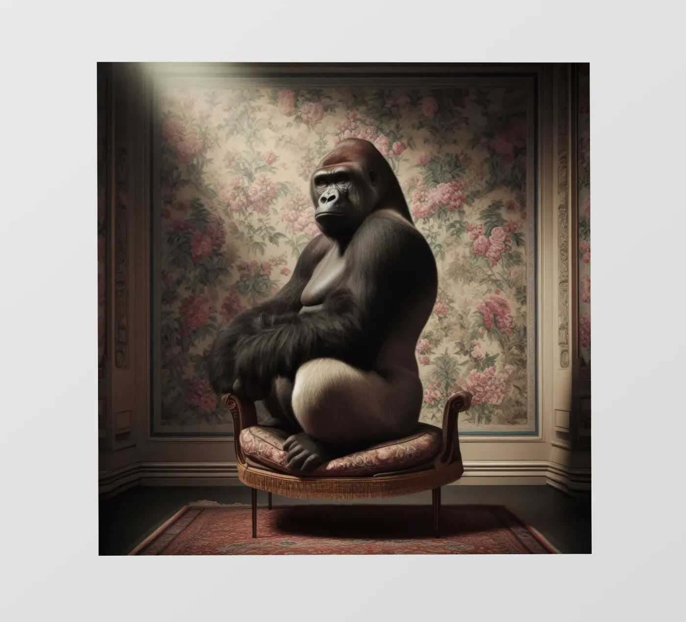 Gorilla pellicola backlit da Animal Portraits