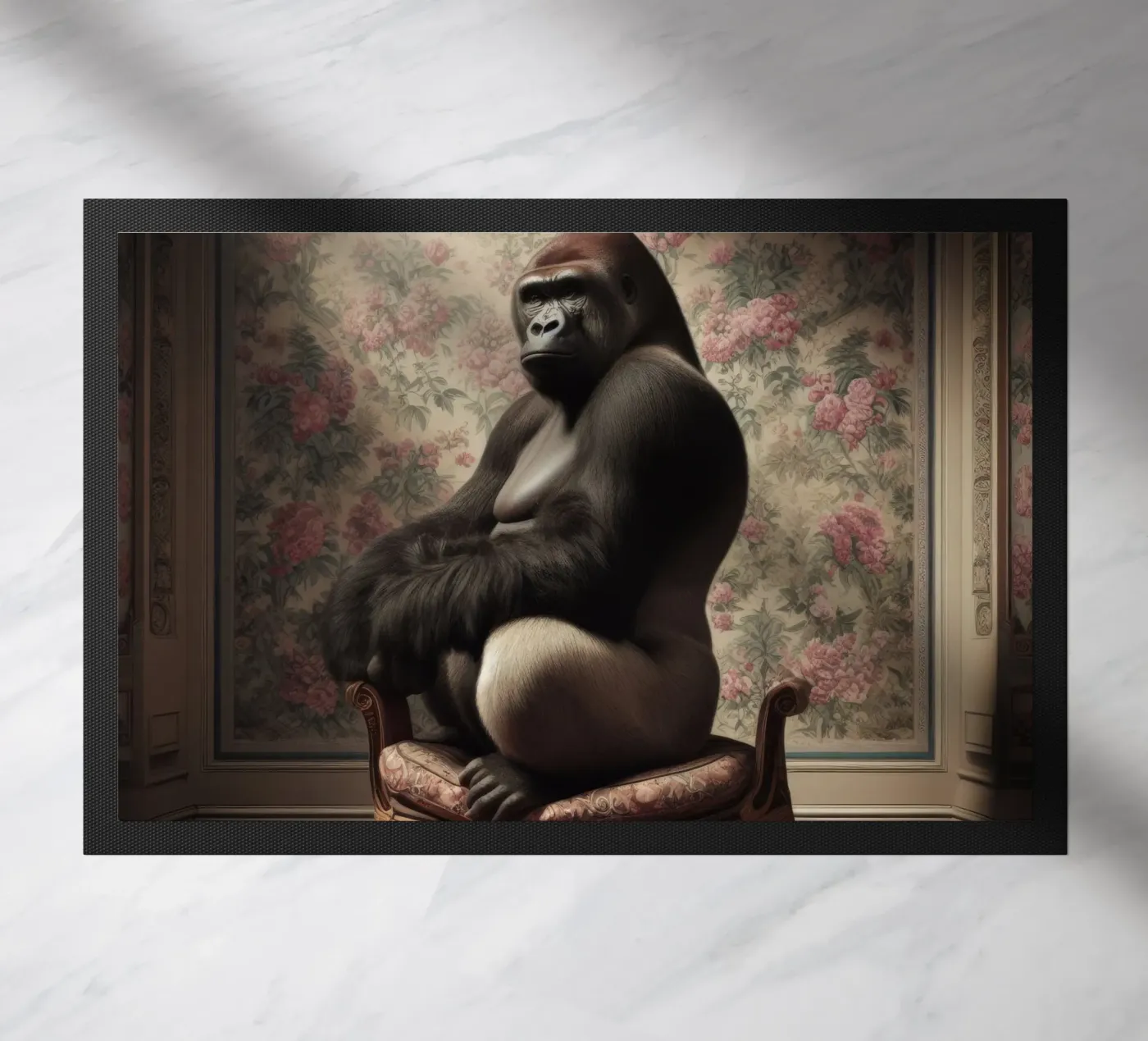 Gorilla paillasson de Animal Portraits