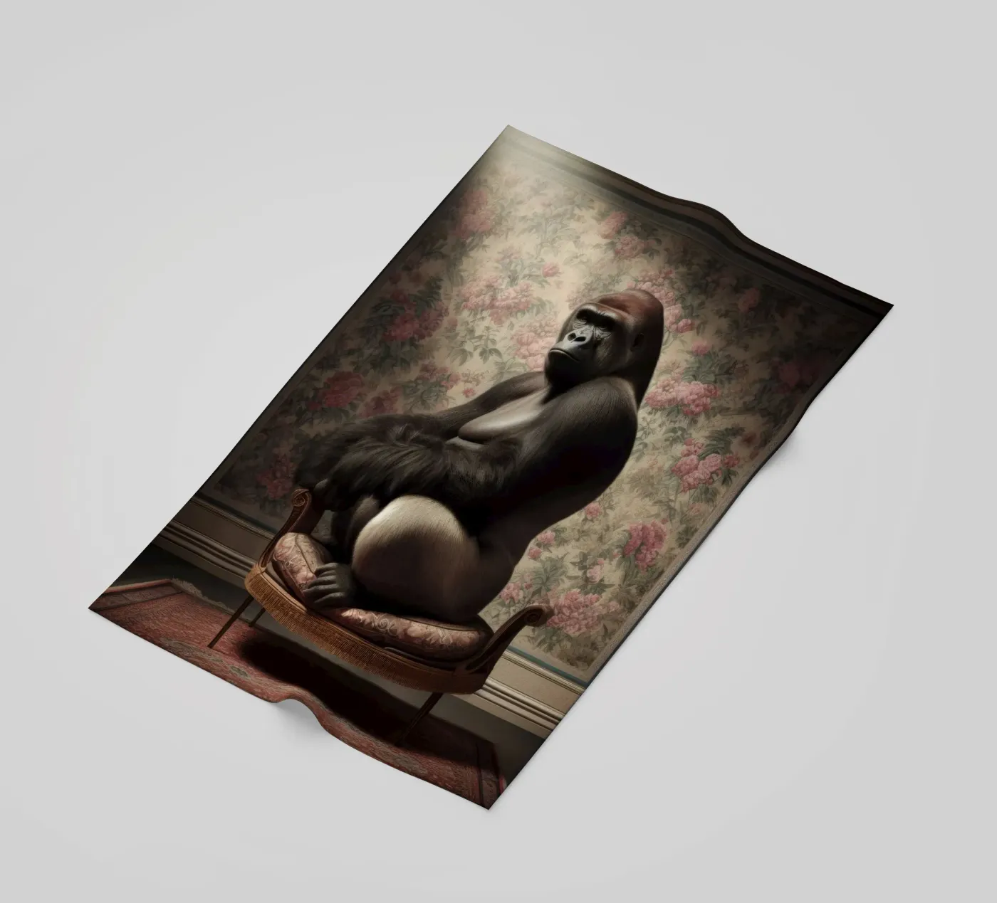 Gorilla serviette de plage de Animal Portraits