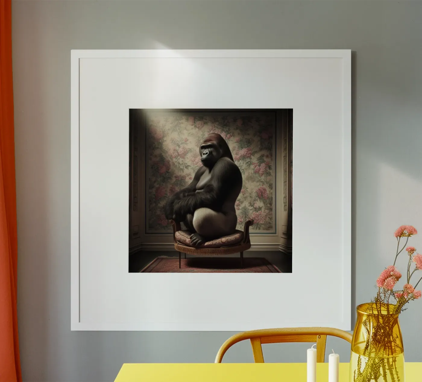 Gorilla Poster von Animal Portraits