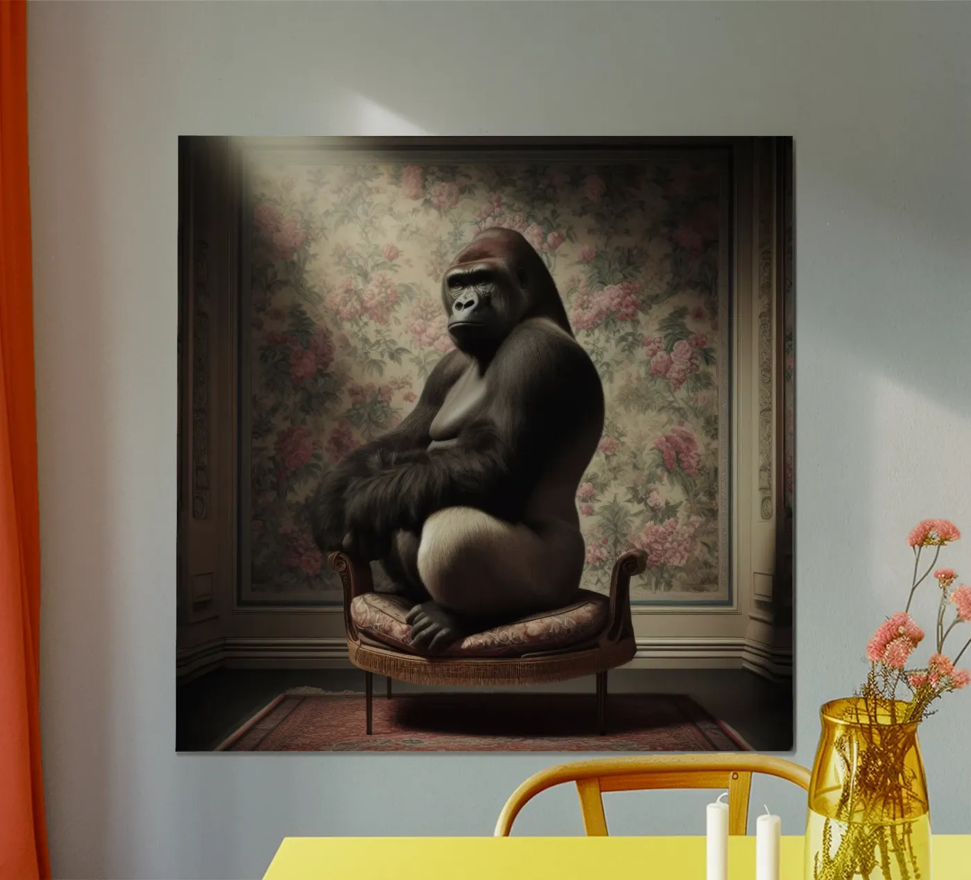 Gorilla Poster von Animal Portraits