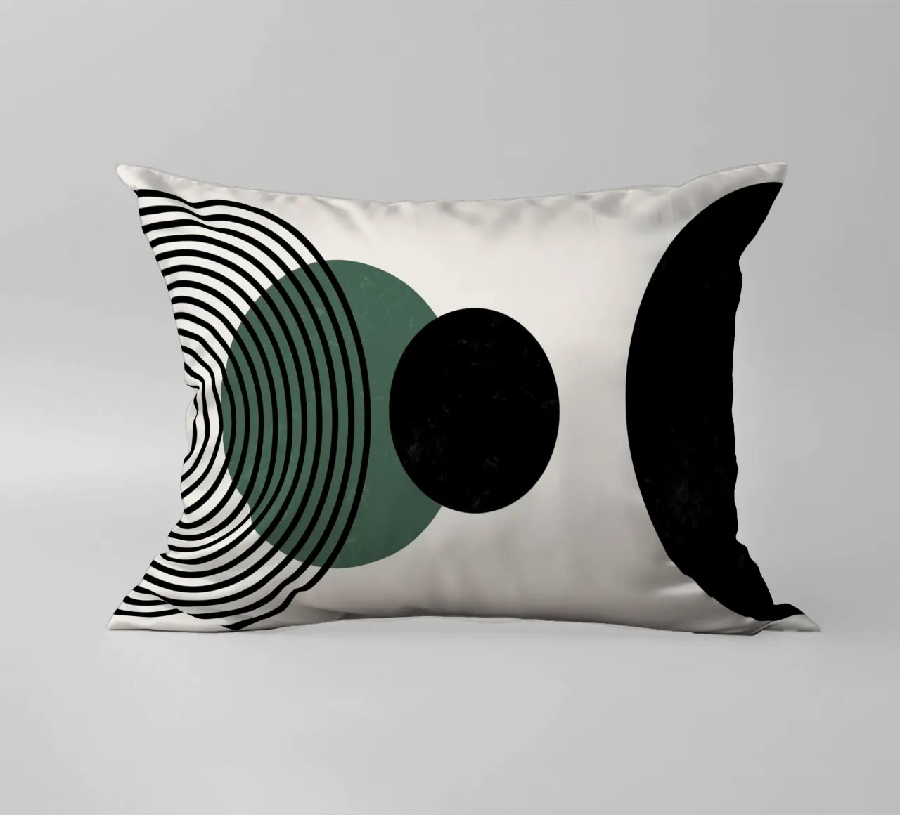 Boho circles & lines - timeless & elegant decorative cushion by Whole©