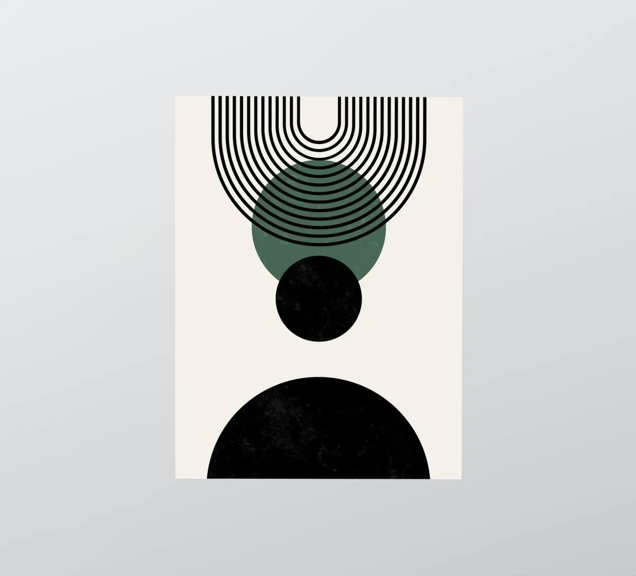 Cerchi e linee Boho - senza tempo ed eleganti adesivo da Whole©