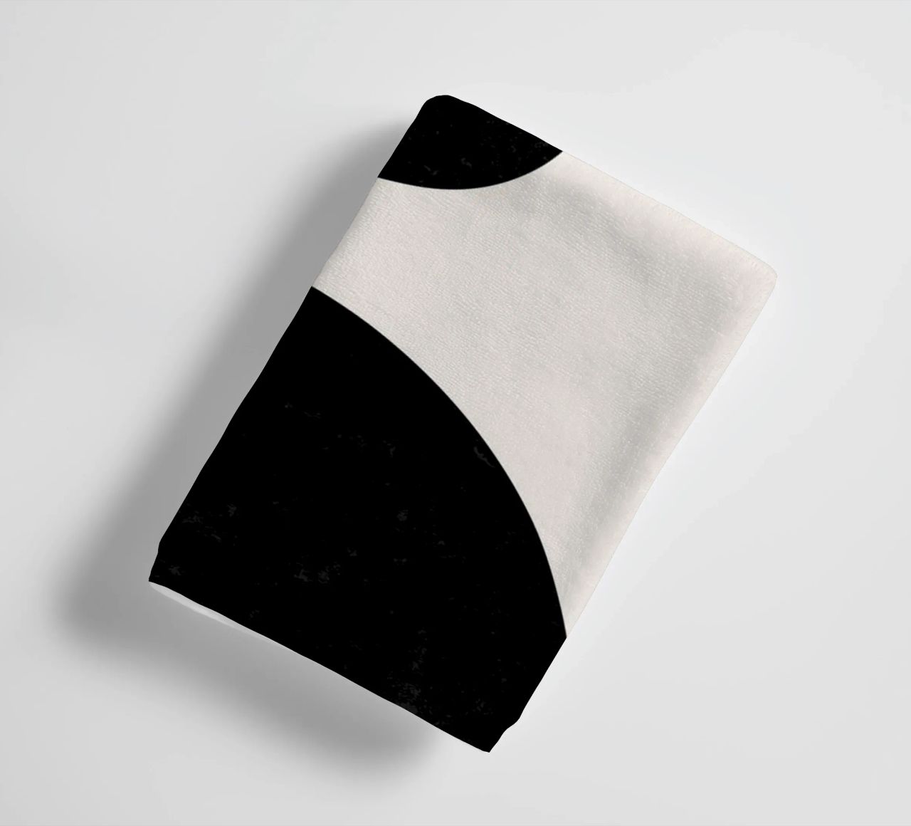 Boho circles & lines - timeless & elegant towel by Whole©