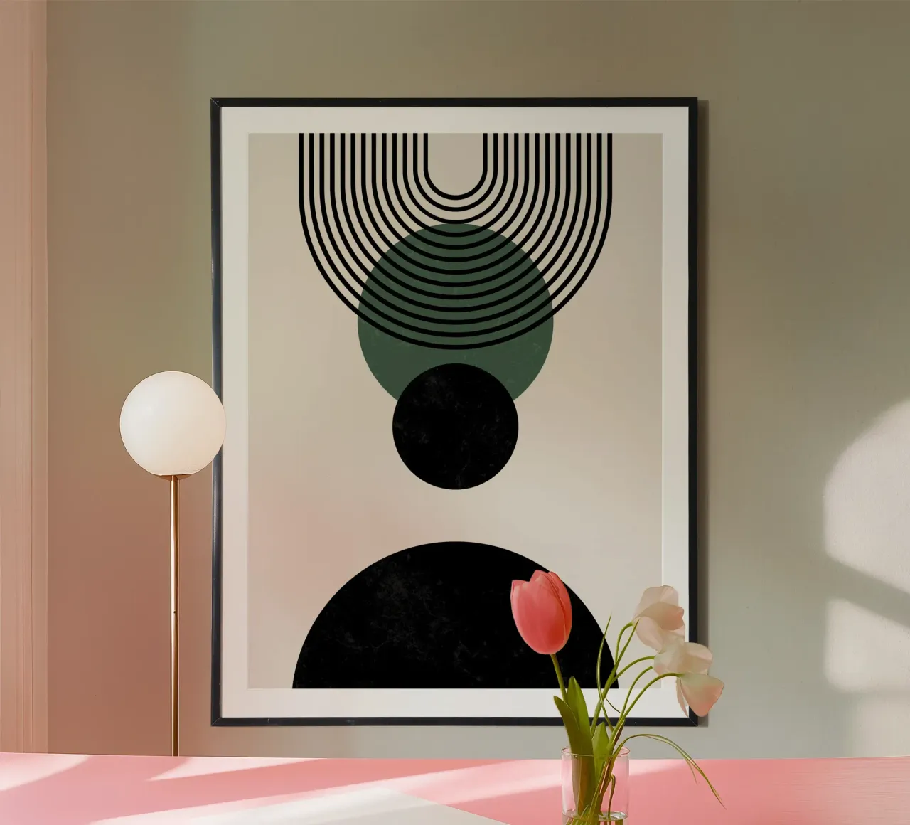 Boho circles & lines - timeless & elegant hahnemühle by Whole©