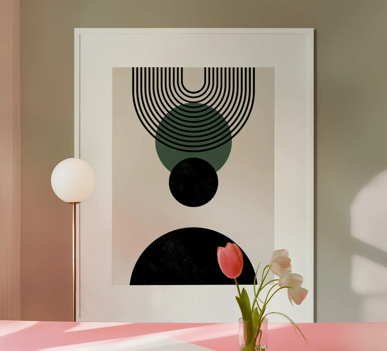 Boho circles & lines - timeless & elegant hahnemühle by Whole©