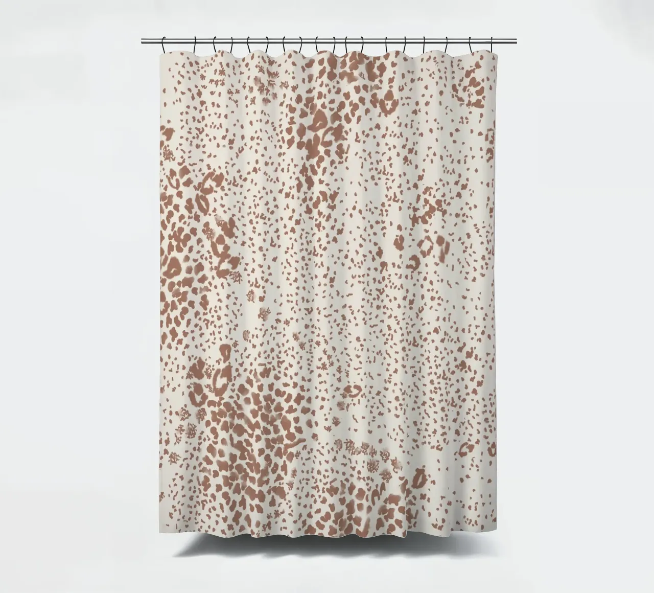 Animal Print - Mocha Mousse tenda da doccia da anisillustration