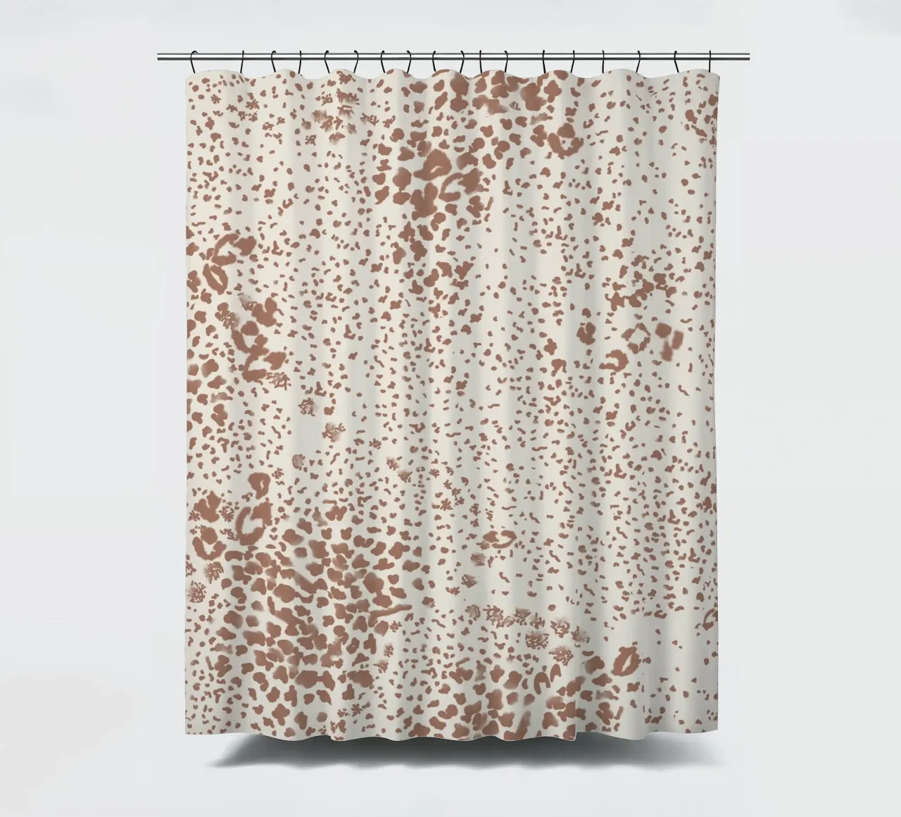 Animal Print - Mocha Mousse tenda da doccia da anisillustration