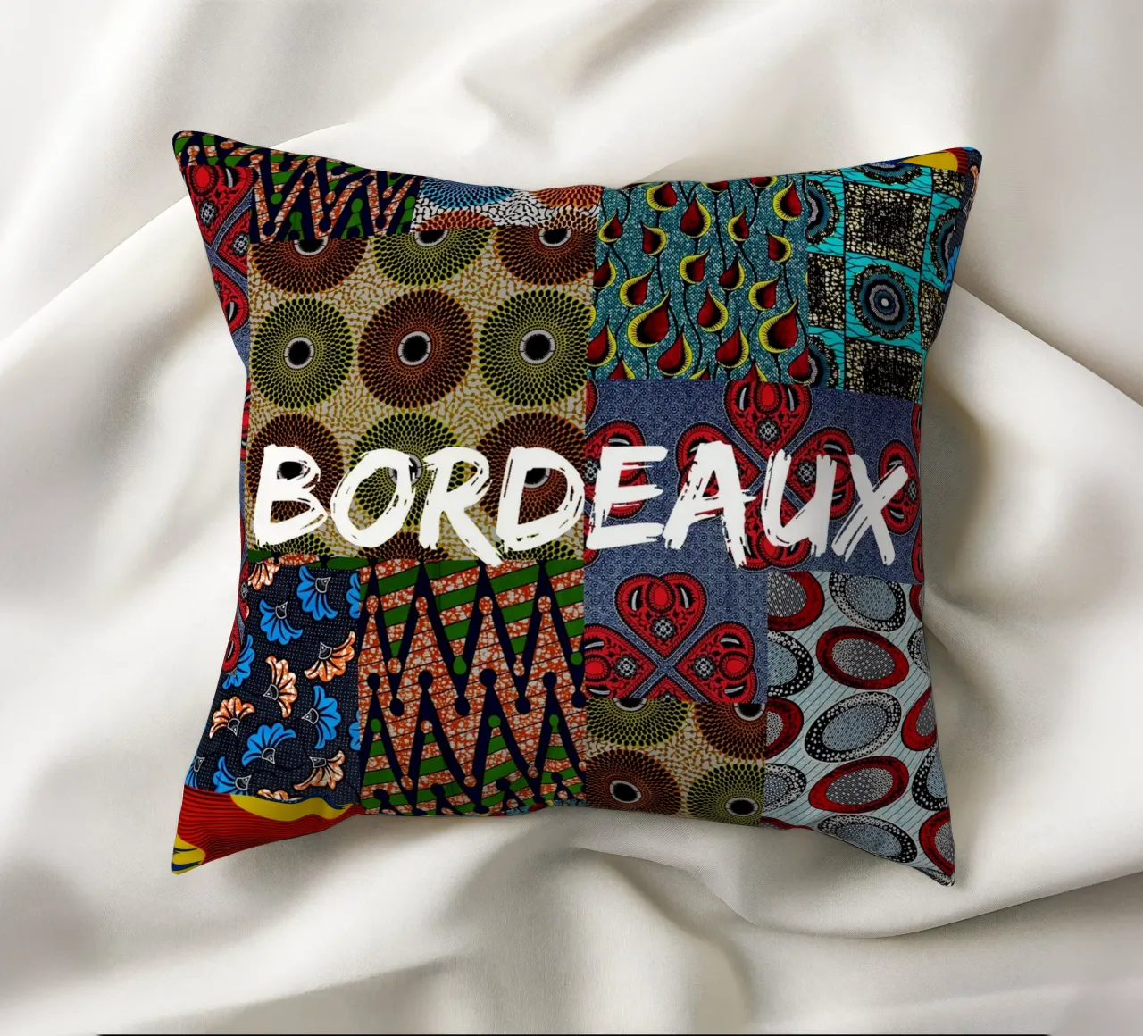 Bordeaux cuscino da Mathudace Créas