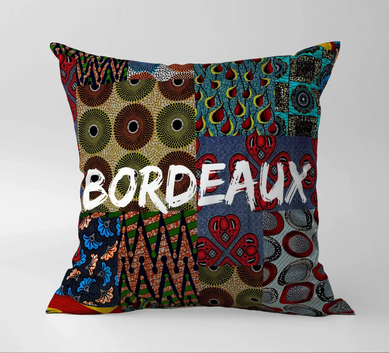 Bordeaux cuscino da Mathudace Créas