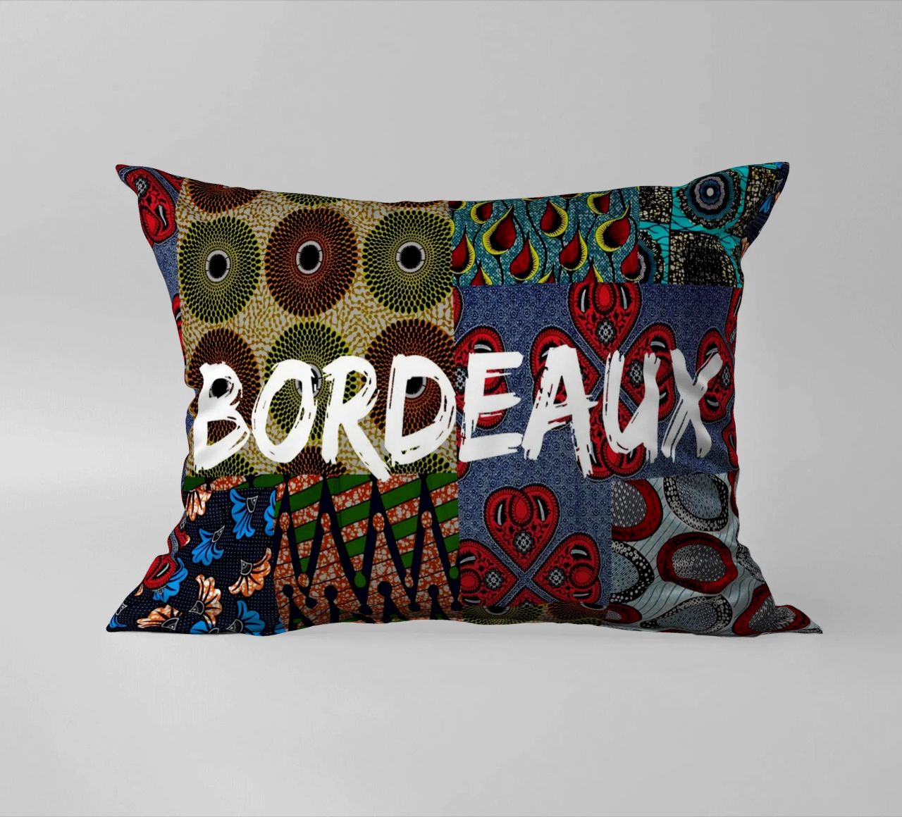 Bordeaux coussin de Mathudace Créas
