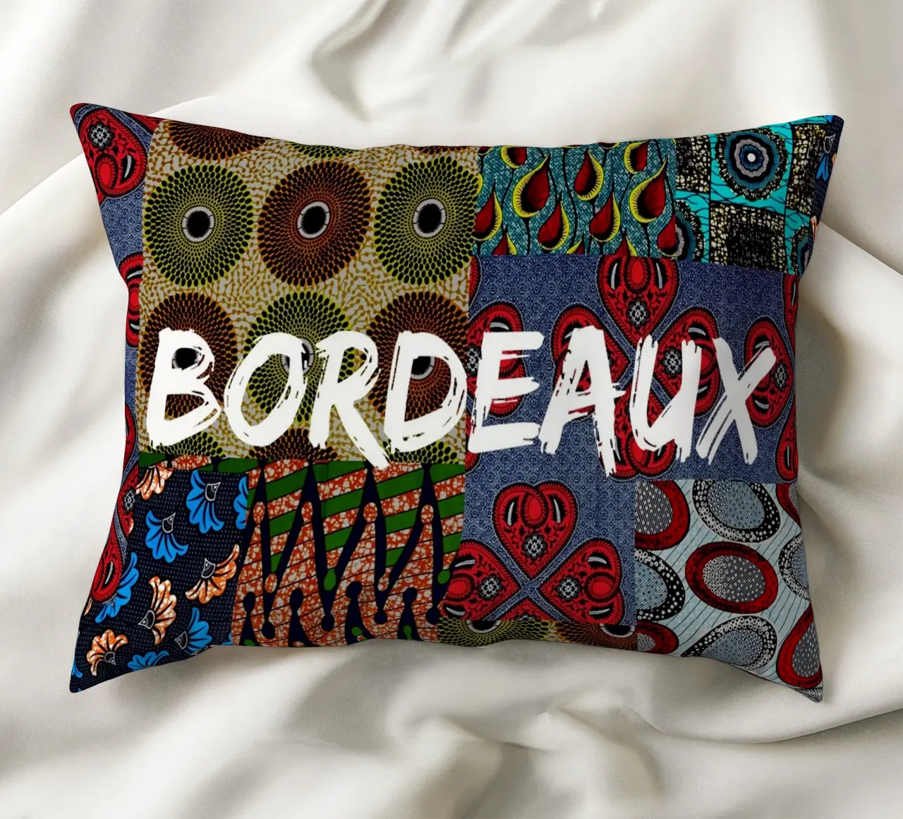 Bordeaux cuscino da Mathudace Créas