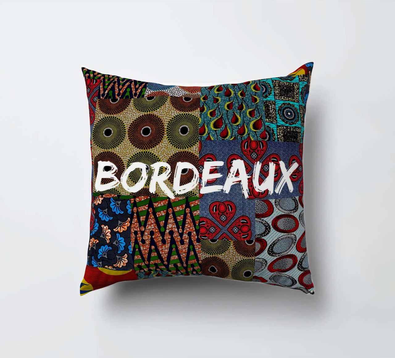 Bordeaux coussin de Mathudace Créas