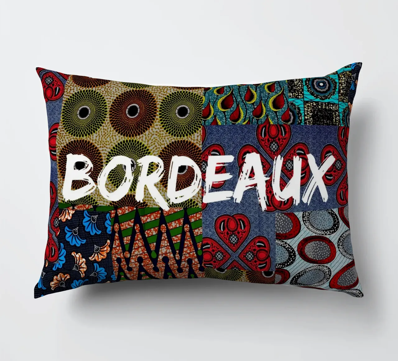 Bordeaux cuscino da Mathudace Créas