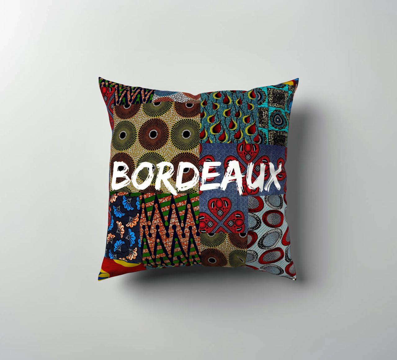 Bordeaux coussin de Mathudace Créas