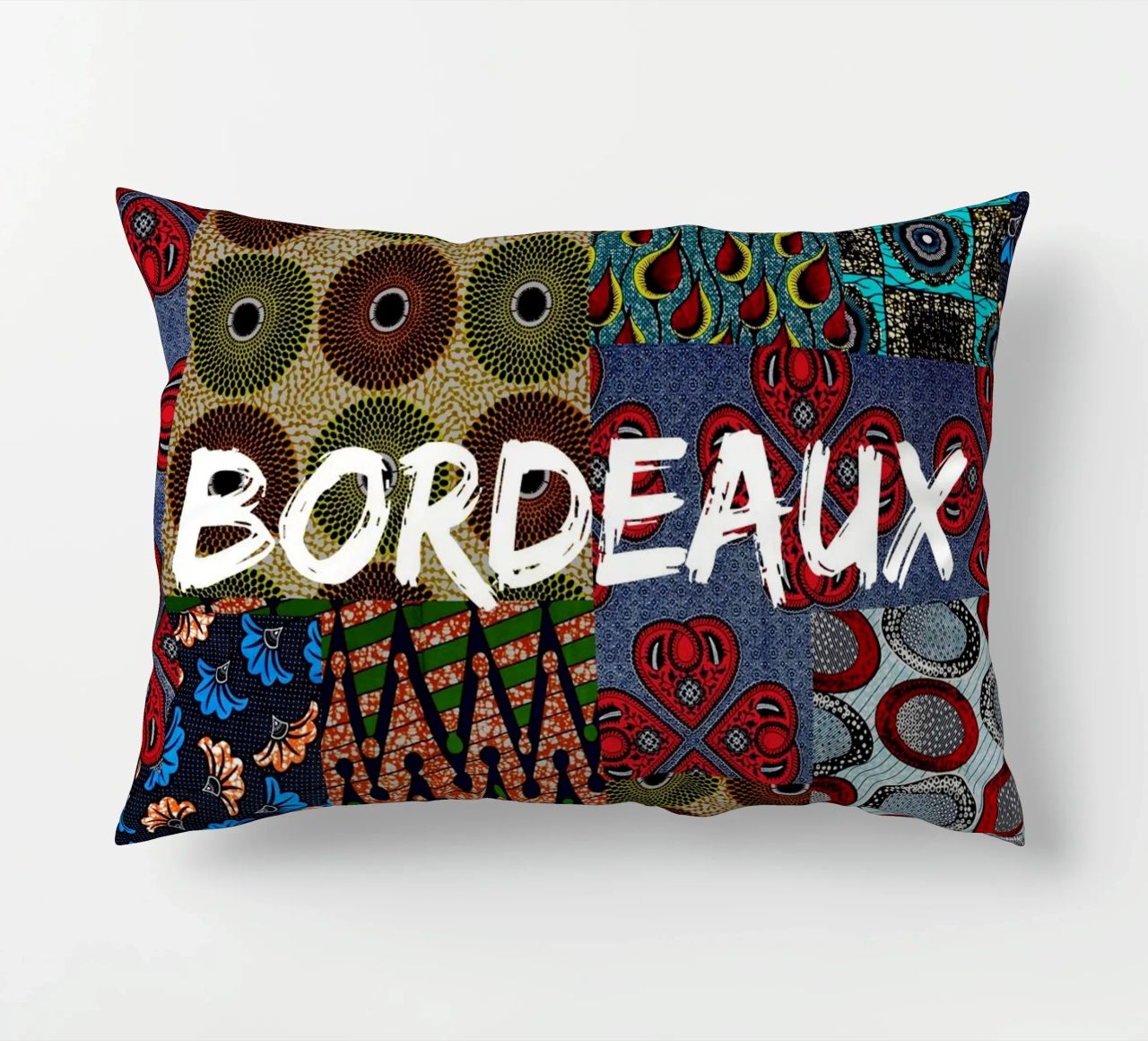 Bordeaux coussin de Mathudace Créas