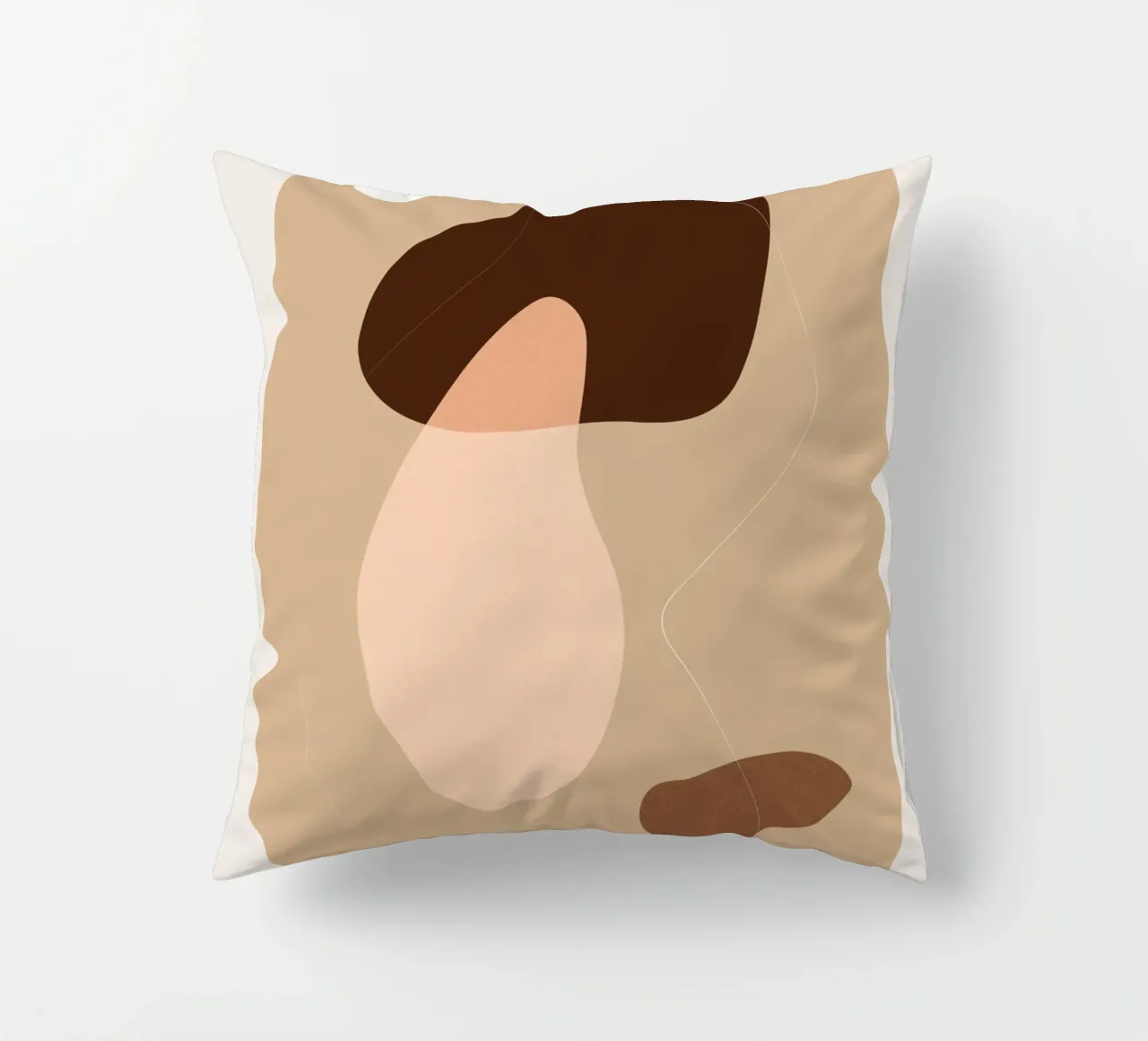 Forme organiche - boho chic cuscino da Whole©