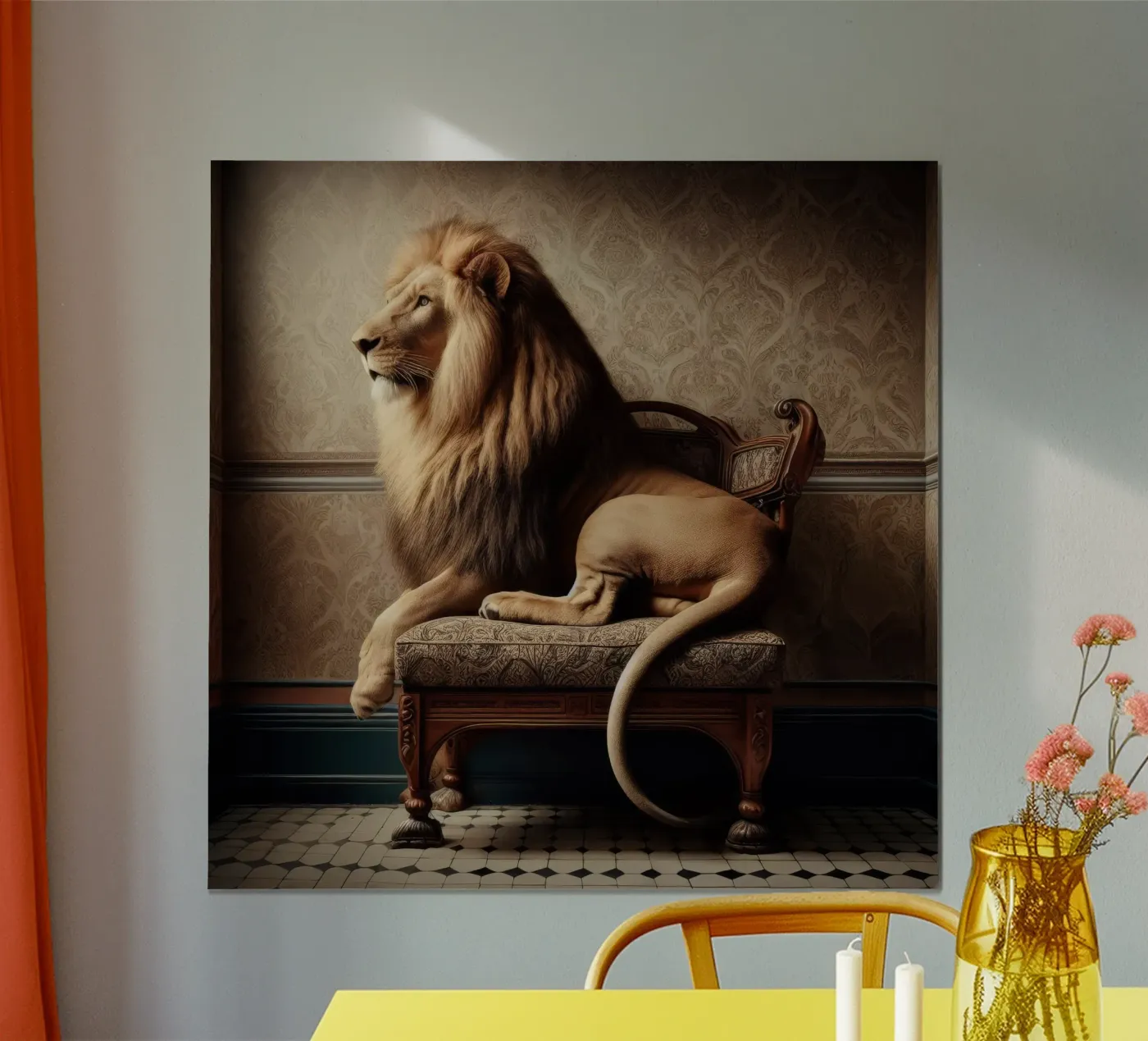 Lion poster da Animal Portraits