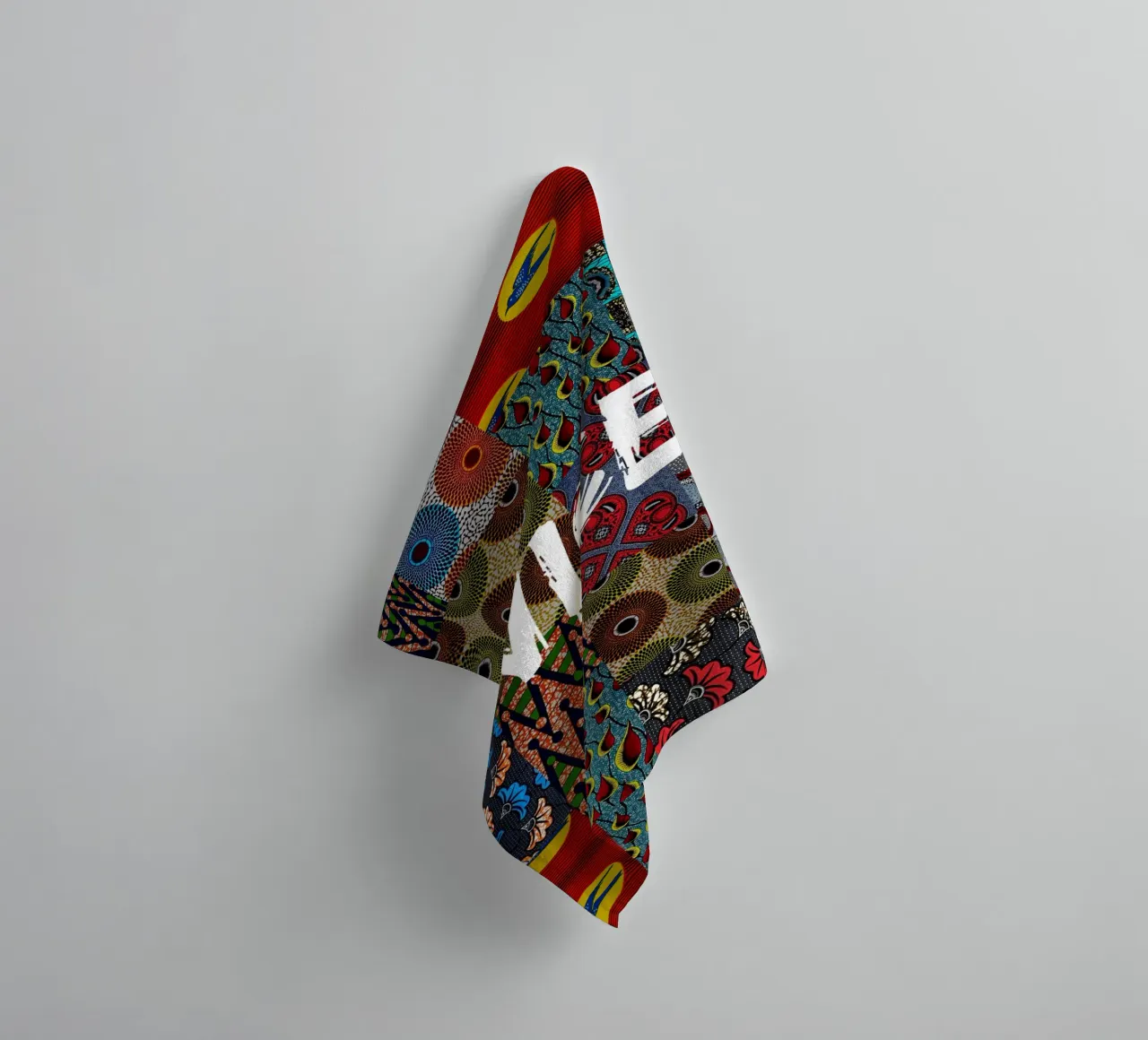 Nice badhanddoek van Mathudace Créas