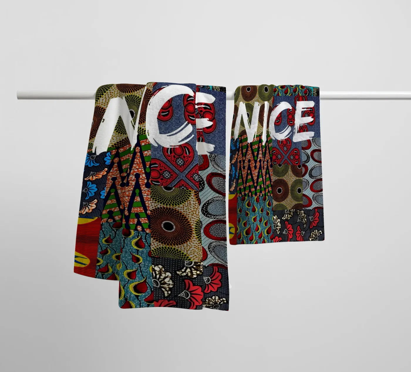 Nice badhanddoek van Mathudace Créas