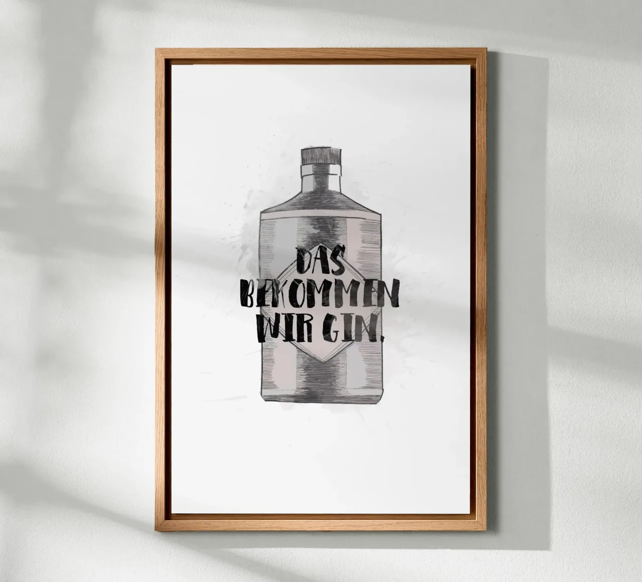 Gin tela con Cornice a cassetta da KRUTH DESIGN