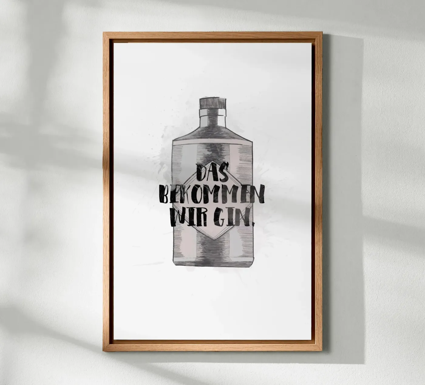 Gin Leinwand von KRUTH DESIGN