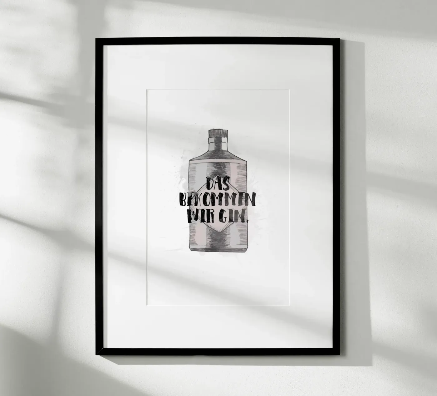 Gin poster da KRUTH DESIGN
