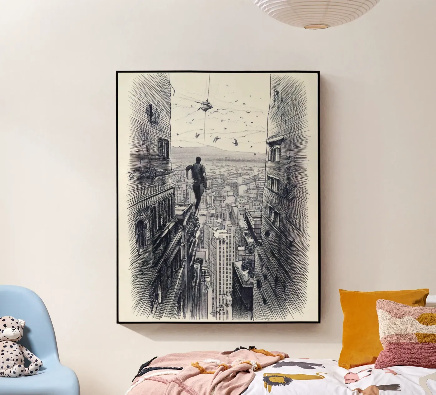 Dancing buildings plexiglass da tylerstudio