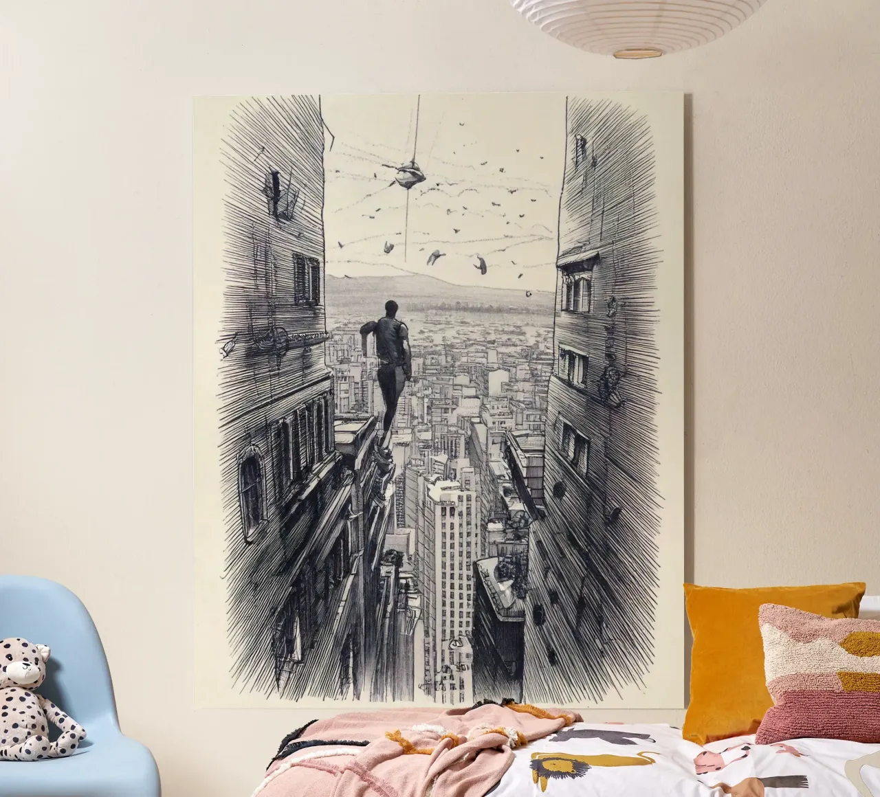 Dancing buildings plexiglass da tylerstudio