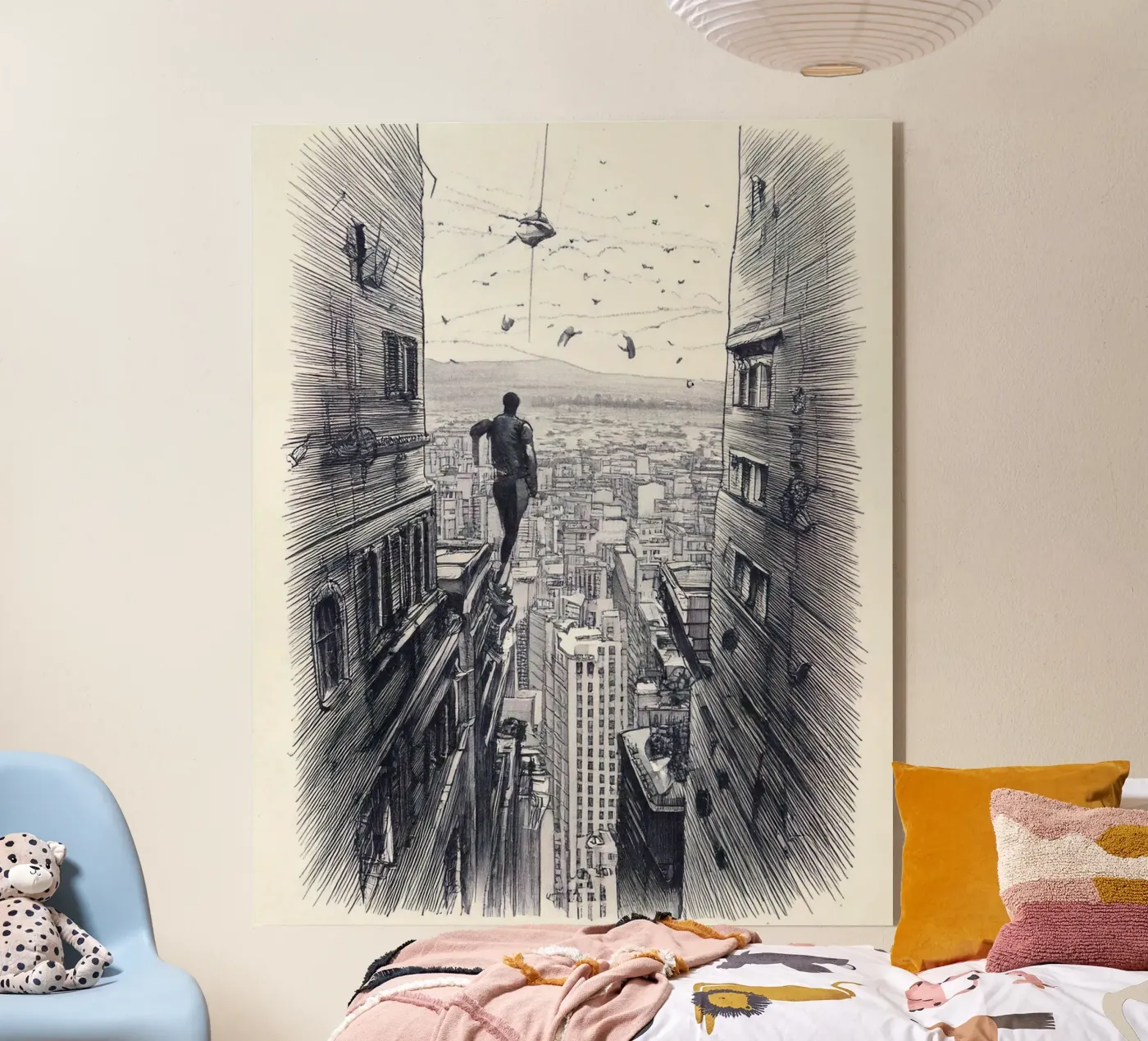 Dancing buildings plexiglass da tylerstudio