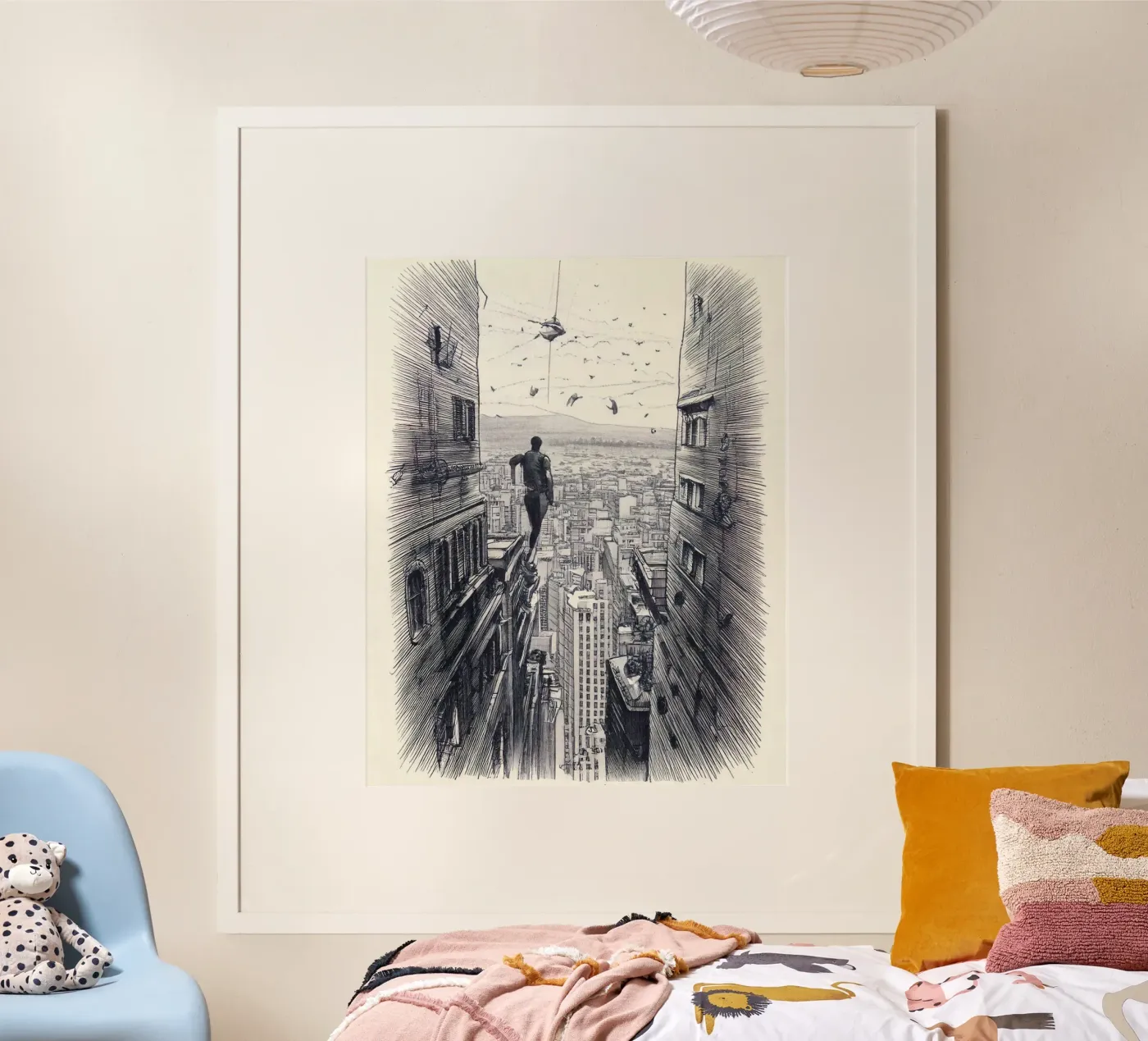 Dancing buildings poster da tylerstudio