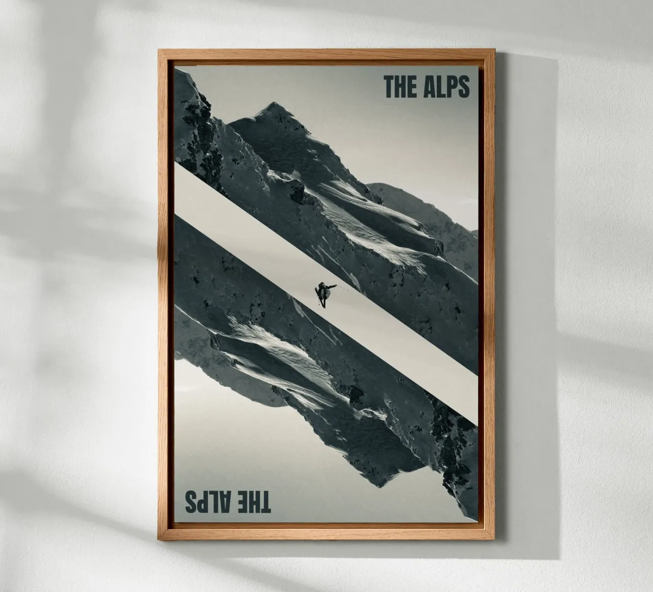 The Alps alluminio dibond da athlete.art