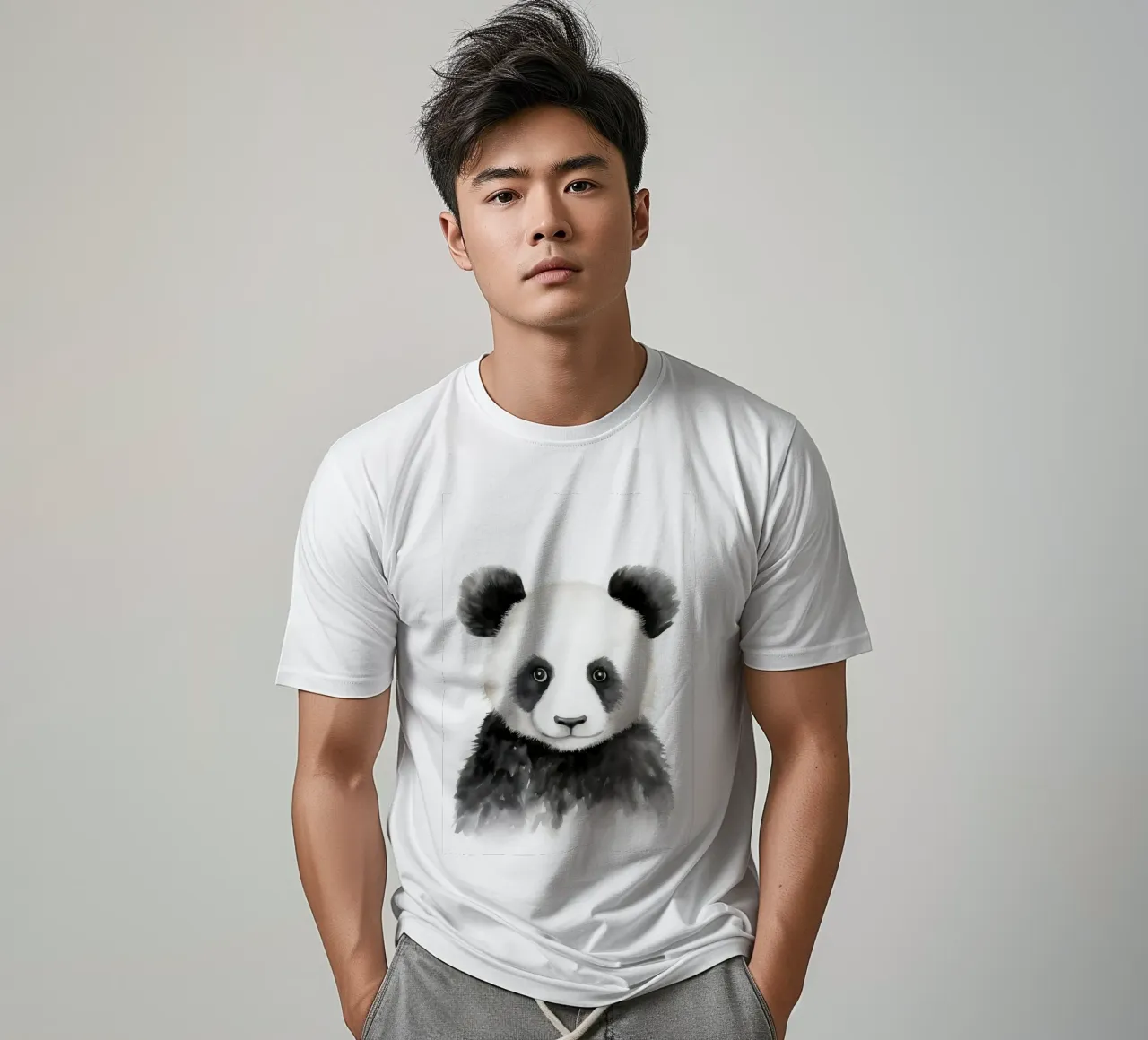 Panda t-shirt da Olga Wildrose
