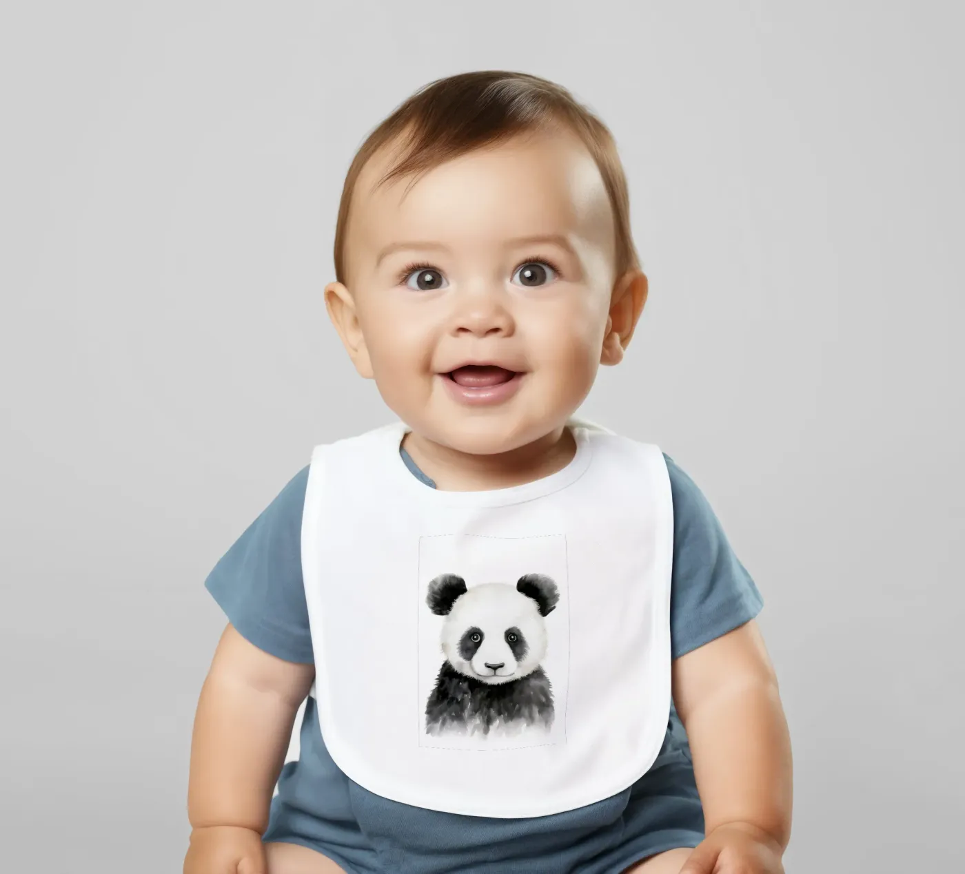 Panda bavoir de IamHomeStudio