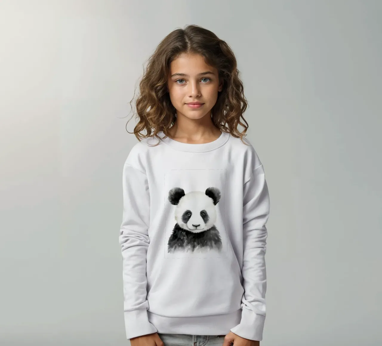Panda felpa bambino da Olga Wildrose