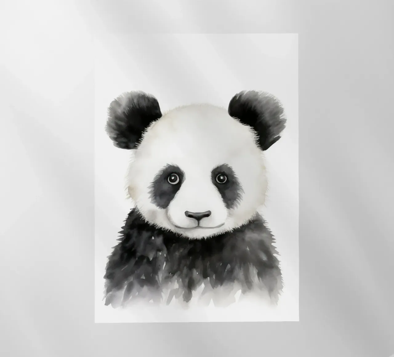 Panda pellicola backlit da Olga Wildrose