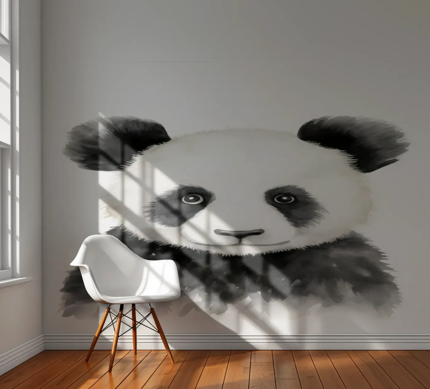 Panda fotobehang van IamHomeStudio
