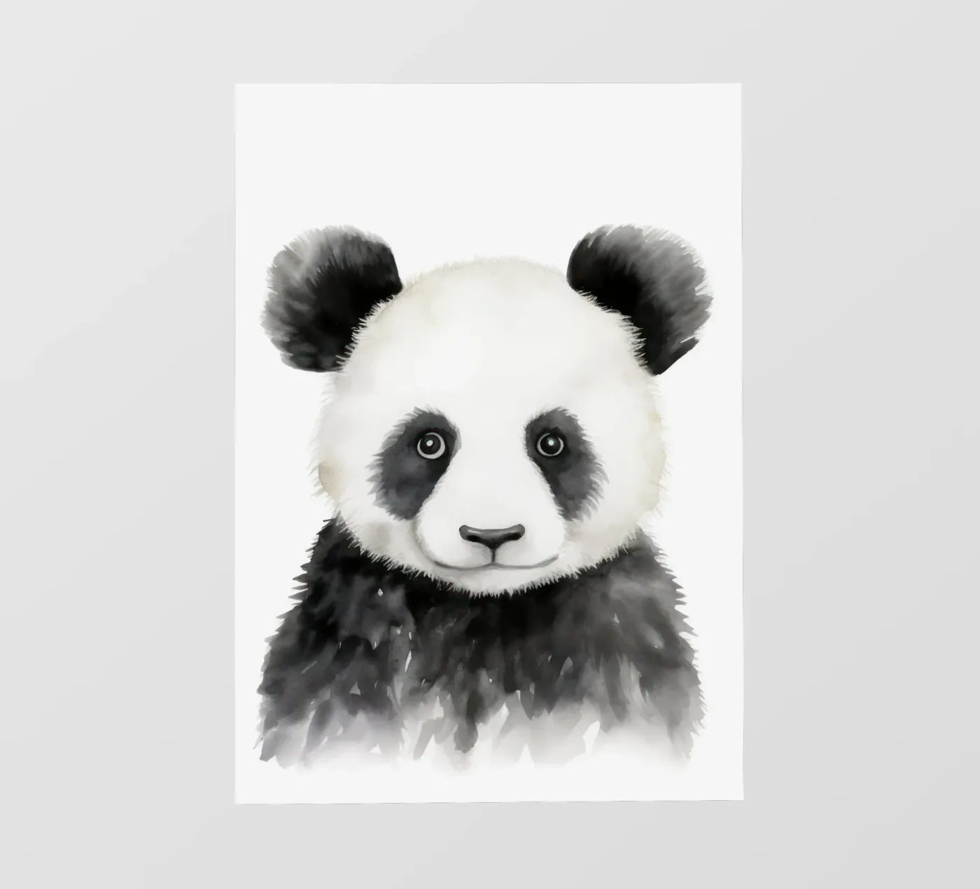 Panda fotobehang van IamHomeStudio