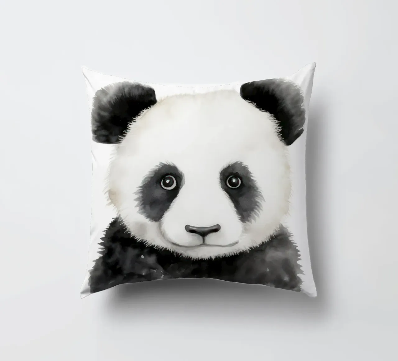 Panda cuscino da IamHomeStudio
