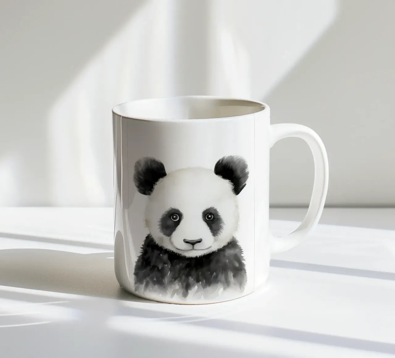 Panda tazza in ceramica da Olga Wildrose